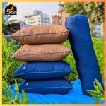 ৪ টি অরিজিনাল শিমুল তুলার মাথার বালিশ এবং ১ টি কোল বালিশ ।